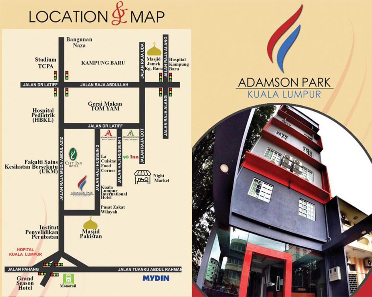 โรงแรมอดัมสัน พาร์ค กัวลาลัมเปอร์ ภายนอก รูปภาพ